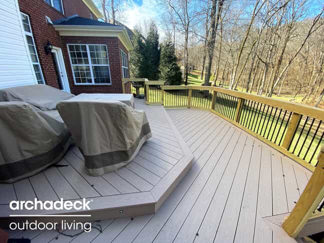 low maintenance deck